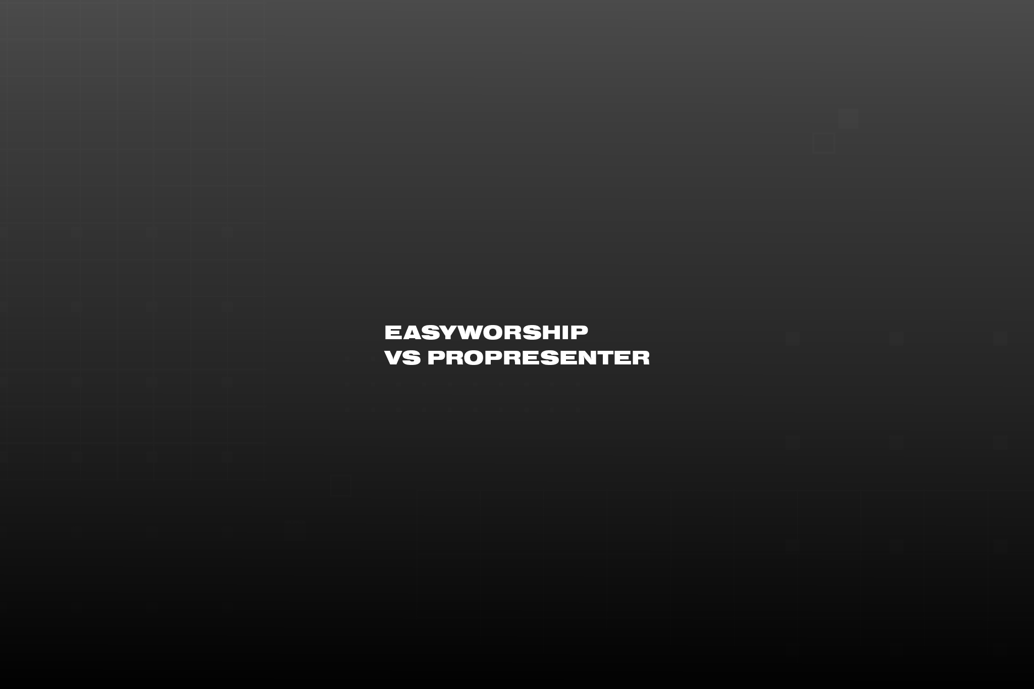 easyworship for mac release date