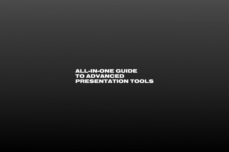 All-in-one guide to advanced presentation software tools