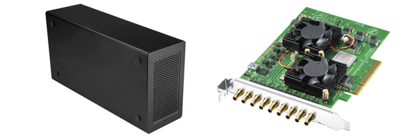 DeckLink Quad 2 and Startech Thunderbolt 3 PCIe Chassis Bundle