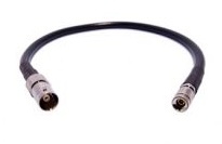 ProVideo BNC Female to DIN 1.0/2.3 RG-59 Cable (1')