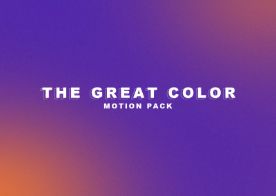 The Great Color Motion Pack